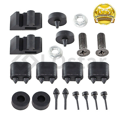 #ad #ad Rubber Stopper Kit amp; Hood Adjusters Fits 1967 1969 Chevy Camaro Stoppers Bumpers $15.00
