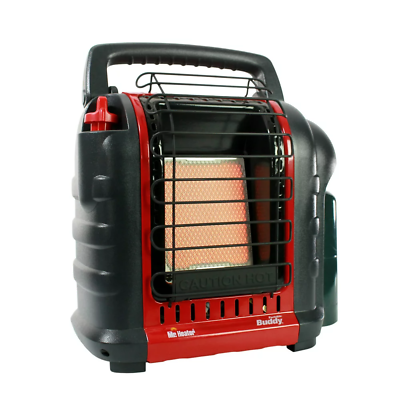 #ad Portable Propane Heater 9000 BTU Radiant Blower Camping Emergency Safety Heat $125.42