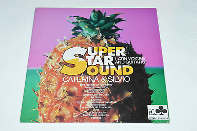 #ad CATERINA amp; SILVIO Super Star Sound Latin Voices amp; Guitars LP 1972 NEW SEALED Pop C $17.99