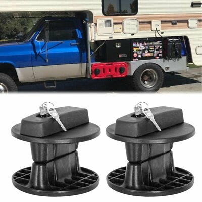 #ad 30L Fuel Gas Tank Mount Bracket Lock Jerry Can Container Gasoline Pack Holder $56.99