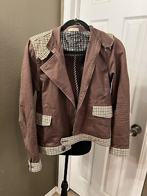 #ad Brown Sound Size Small Jacket $75.00