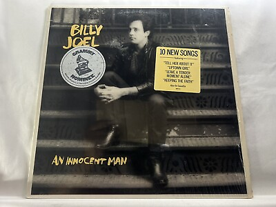 #ad Billy Joel An Innocent Man QC 38837 Uptown Girl Lyrics In Shrink Hype Tested NM $15.99