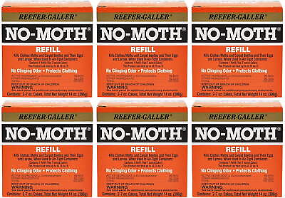 #ad Reefer Galler No Moth Refill Cakes 7 oz 6 Count $24.13