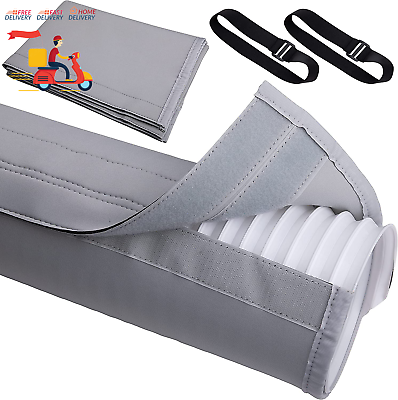 Air Conditioner Hose Cover Wrap AC Hose Duct Vent Cover Sleeve Insulated Cover $45.97