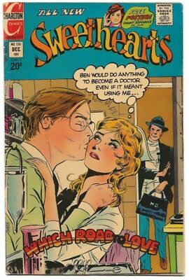 #ad Sweethearts #130 1972 Vintage Romance Comic 50 Years Old quot;The Creep Next Doorquot; $10.00