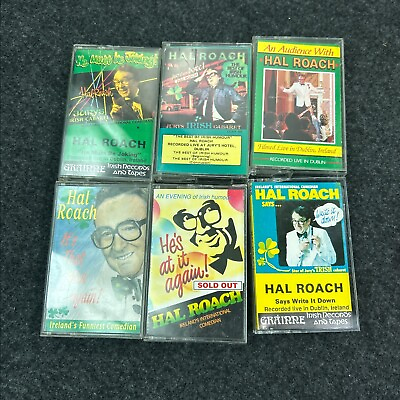 #ad Hal Roach Irish Comedy Cassette Tapes Lot of 6 $12.78