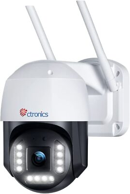 #ad Ctronics 4K 8MP Security Camera WiFi Outdoor Camera Surveillance IP Camera US $44.82