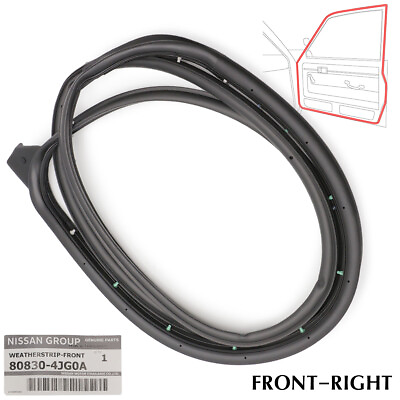 #ad Front Rh Door Rubber Seal Weatherstrip Fits Nissan NP300 D23 Pro 4X 2015 2019 20 $67.10