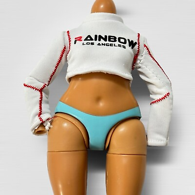 #ad Rainbow High Fashion Doll Red Ruby Anderson Winter Break Los Angeles Snow Shirt $4.00
