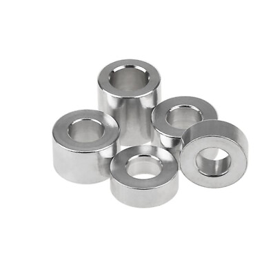 #ad #ad M3.1 M12.5 Aluminum Sleeve Bushing Round Unthreaded Standoff Spacers Washers $2.89