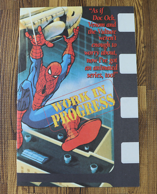#ad 1994 Marvel Comics Spider Man Work In Progress #1 NM $4.10