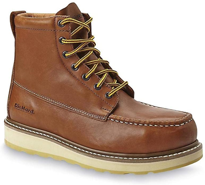 #ad DieHard Men#x27;s SureTrack 6quot; Leather Soft Toe Brown Work Boot 84994 $84.99