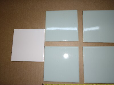 #ad Vintage seafoam green ceramic tiles. New old stock various styles available $3.00