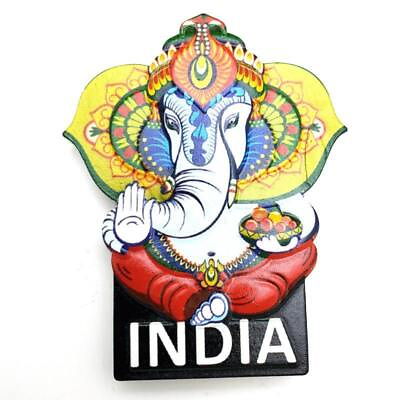 #ad India Refrigerator Fridge Magnet Travel Tourist Souvenir Gift Ganesha Hindu God $3.74