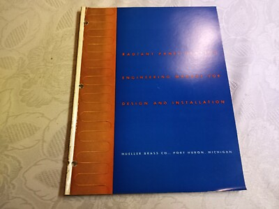 #ad 1947 Edition quot; RADIANT PANEL HEATING BOOKLET quot; Pac. 4 $15.00