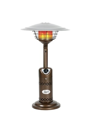 #ad BALI OUTDOORS Portable Patio Heater Outdoor Propane Table Top Heater Bronze $90.00