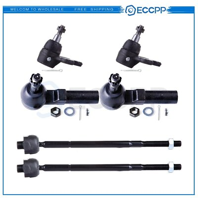 #ad Front Tie Rod Ends Lower Ball Joints Part Fits Buick Lesabre amp; Cadillac DevillIe $56.12
